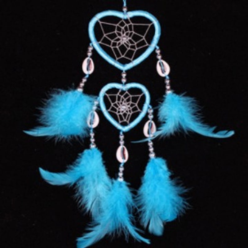 Heart-Shaped Feather Pendant Romantic Design Decorative Accessory for Jewelry|Jewelry & Accessories