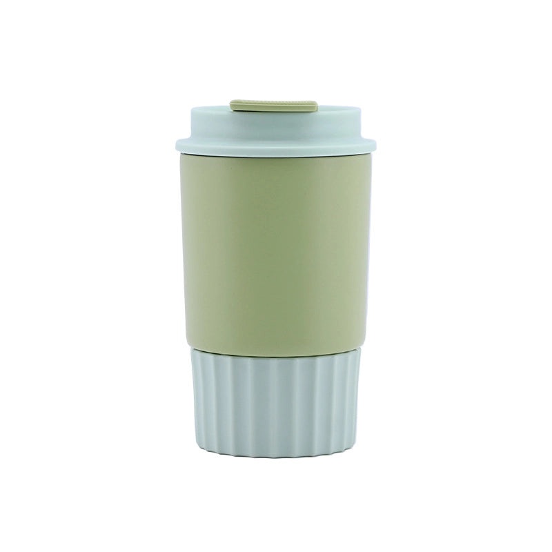 Sleek Stainless Steel and Silicone Thermos Bottle|Drinkware & Thermoses