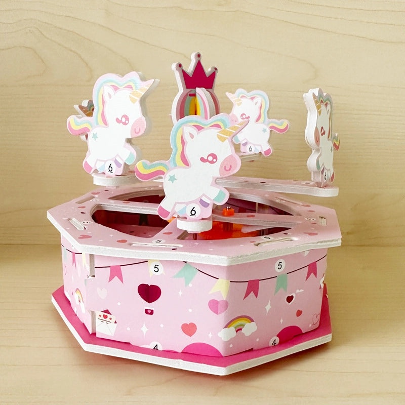 Educational Carousel Paper Toy Set | Learning & Educational Toys
