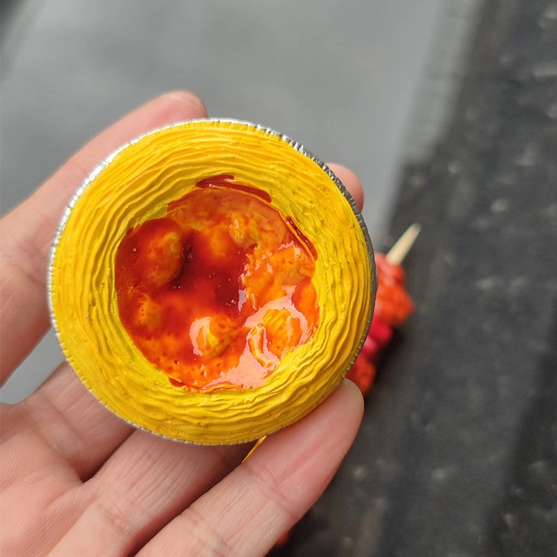 3D Resin Food Magnets Cute Simulation Stereoscopic Stickers for Fridge Decoration|Home & Kitchen Decor Magnet Accessories