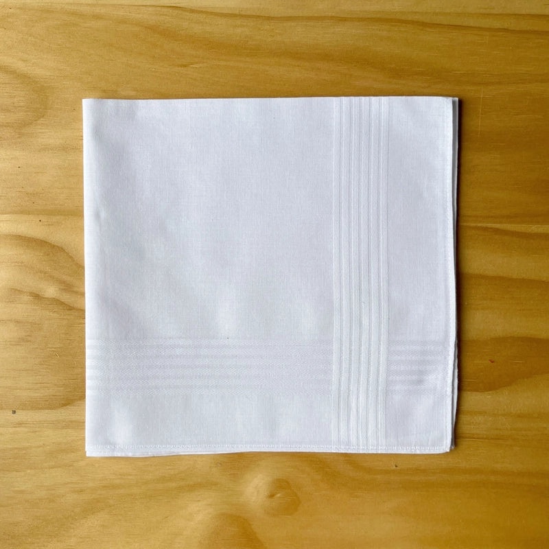 White 40cm Cotton Satin Handkerchief Square DIY Custom Logo Printed Handkerchief | Handkerchiefs & Accessories