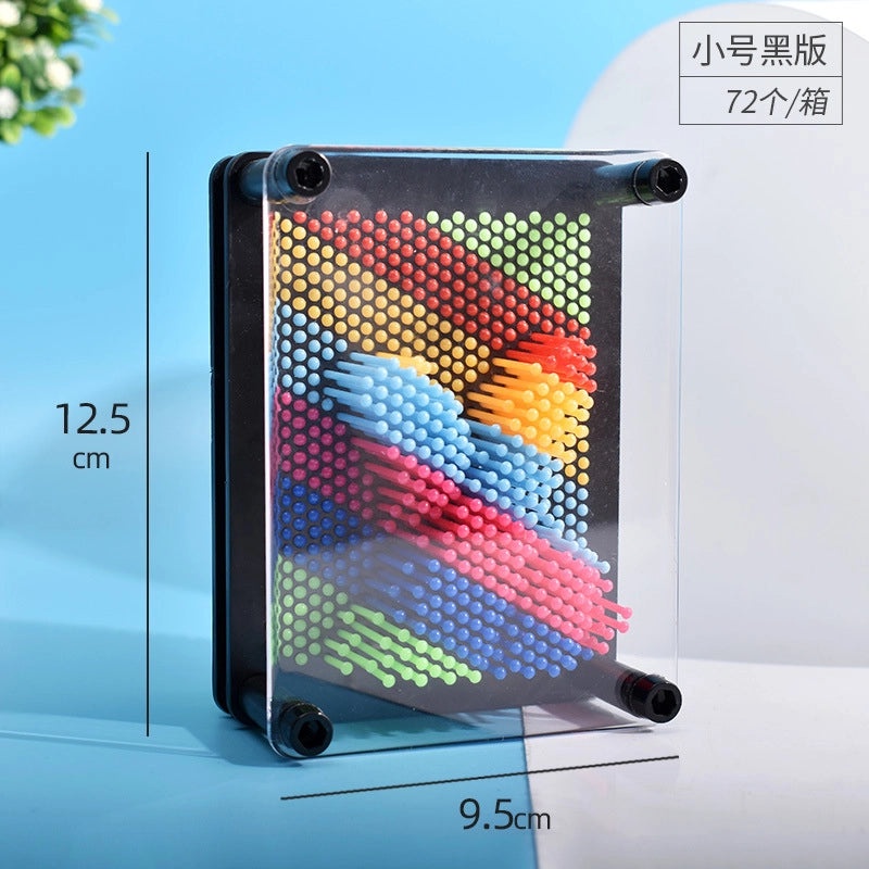 3D Rainbow Handprint Clone Toy for Kids Decompression Needle Painting | Creative Toys & Crafts