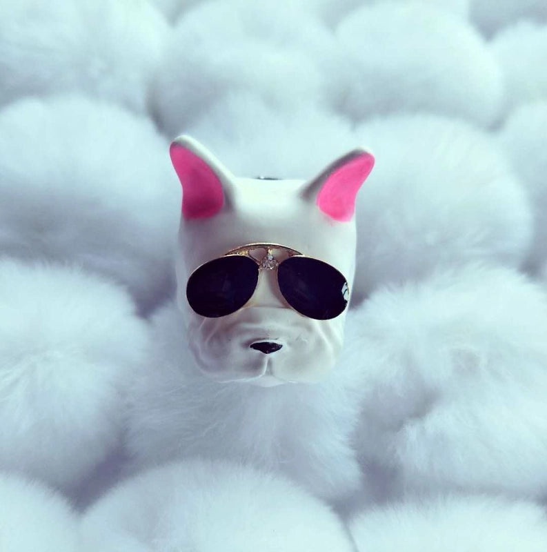 Creative Dog Head Car Air Freshener Clip | Car Accessories