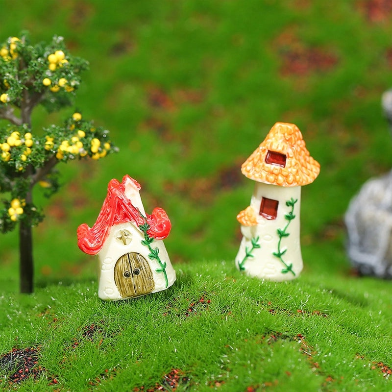 Charming Miniature Castle Resin Figurines|Home Decor Ornaments