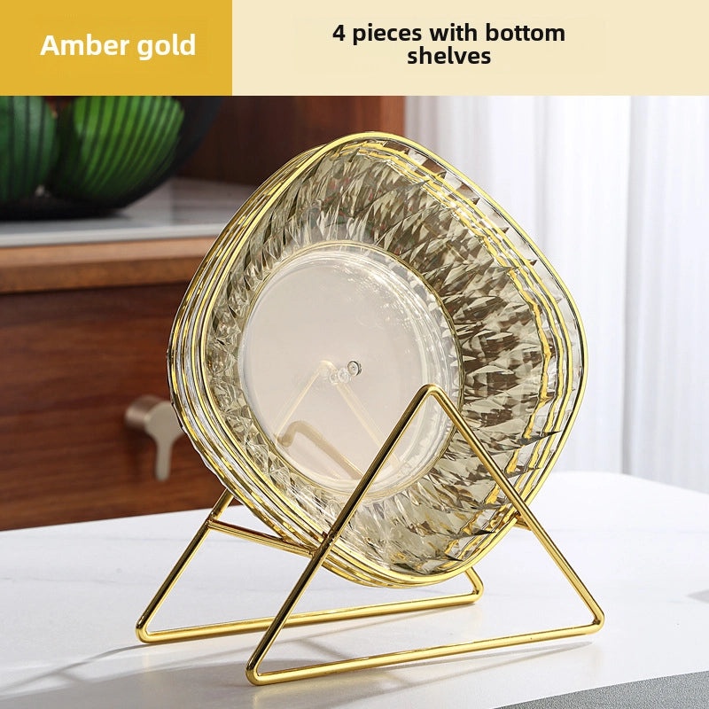 Light Luxury Transparent Premium Bone Dish for Dining Table | Tableware & Dining Accessories