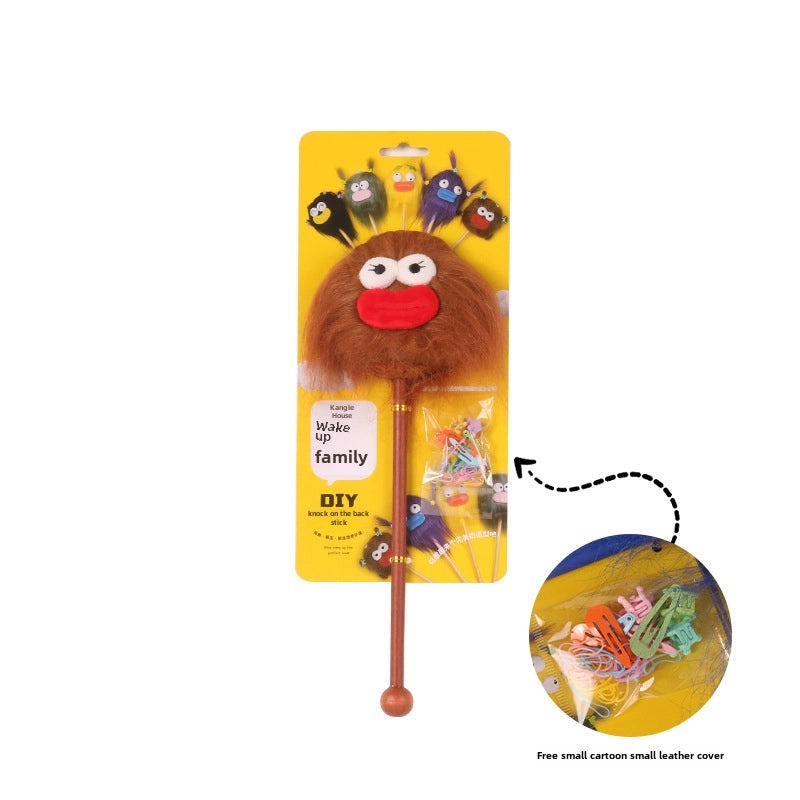 Cute Plush Mini Massage Hammer Toy | Stress Relief & DIY Fun Toys