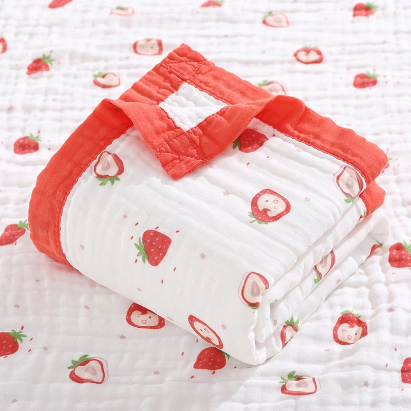 Newborn Baby Cotton Gauze Hooded Bath Towel Blanket Soft Absorbent Baby Bath Wrap|Baby Bath Towels & Accessories