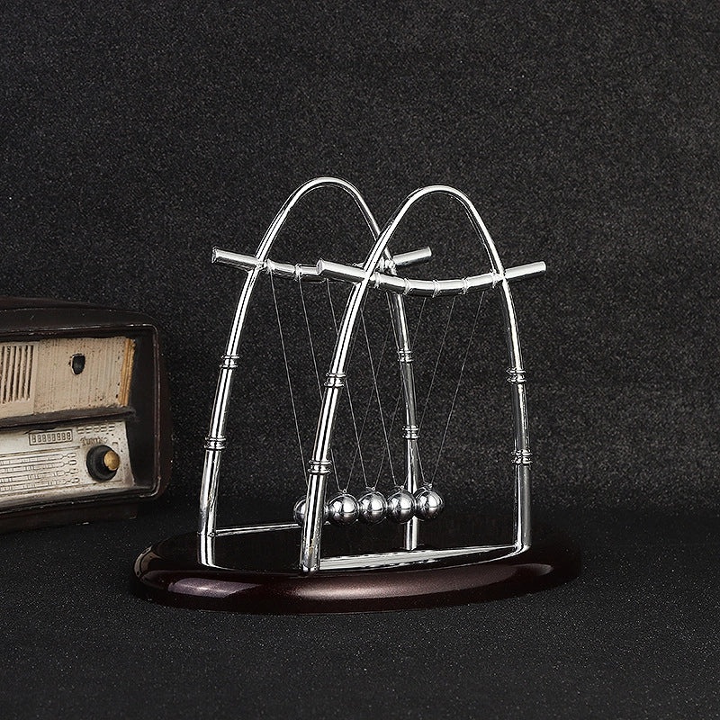 Newton's Cradle Desk Toy Stress Relief Educational Science Gift for Students | Educational Toys & Gadgets