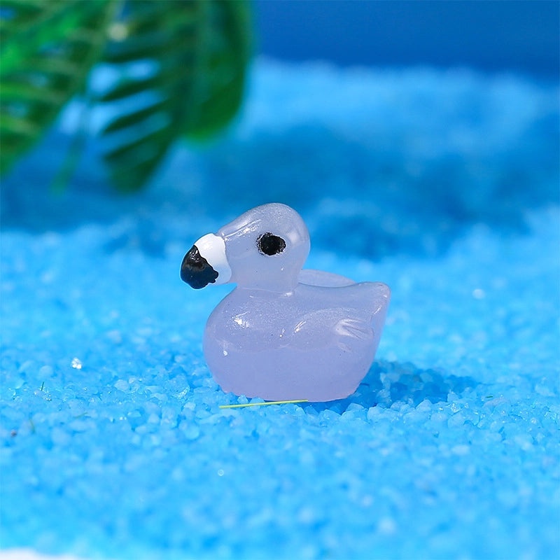 Cute Cartoon Flamingo Resin Figurines for Home Decor | Artificial Decorations