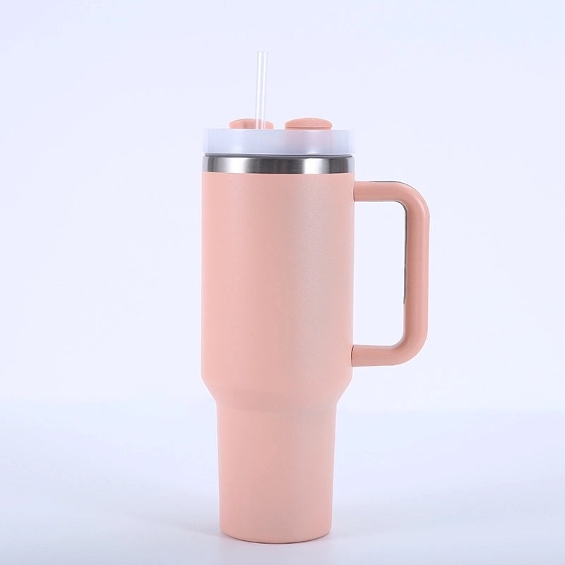 Insulated Stainless Steel Thermos Mug in Solid Colors for Everyday Use|Drinkware & Thermoses