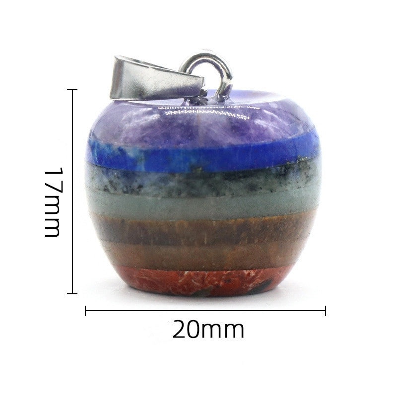 Natural Amethyst & Jade Multi-Stone Crystal Pendant | Jewelry Accessories