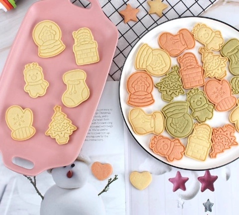 Holiday Cartoon Kitchen Mold Set 6pcs|Kitchen Accessories