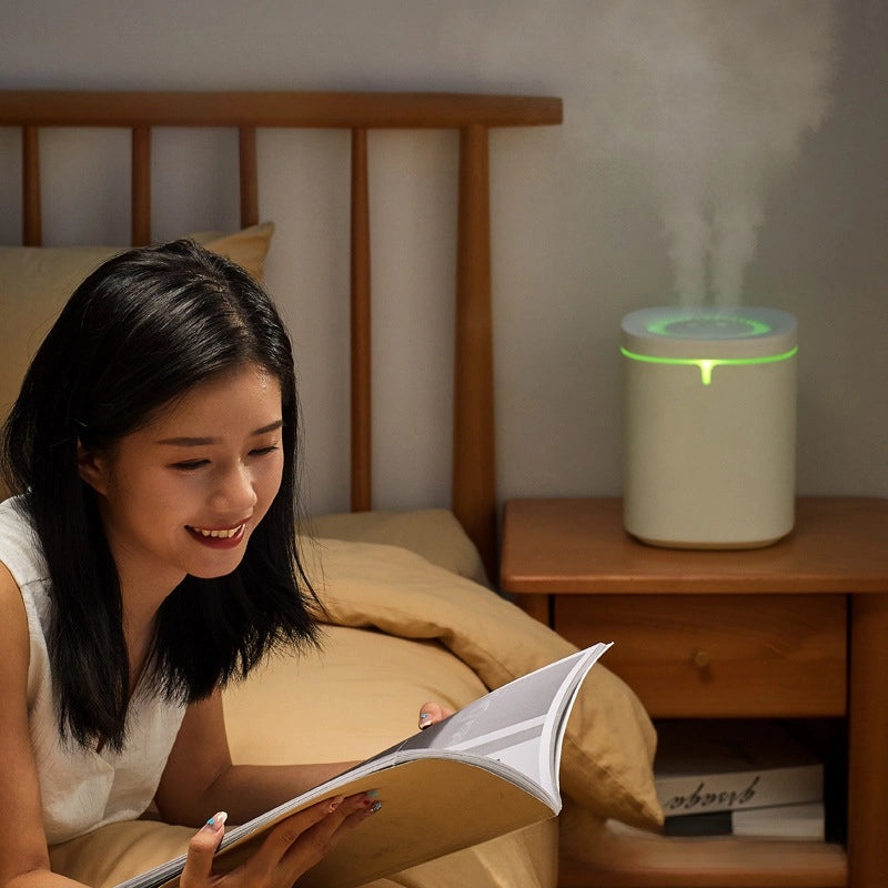 5L USB Humidifier Quiet Desktop Air Purifier with Large Fog Output for Home Office and Baby Aromatherapy|Home Appliances