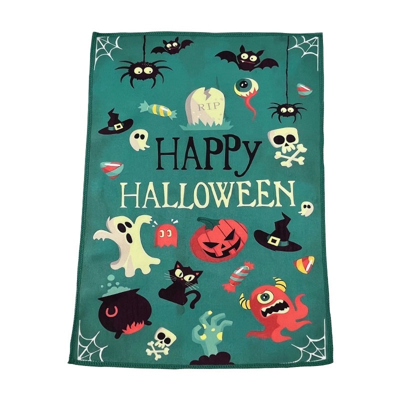 Christmas Casual Holiday Decor Santa Claus Christmas Tree Soft Microfiber Towel|Home & Living Decor