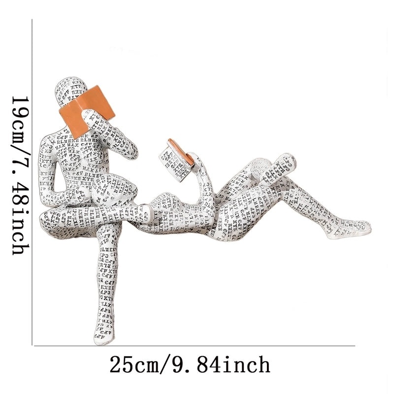 Modern Resin Pulp Mold Ornaments for Bookshelf Decor | Home Decor & Accessories