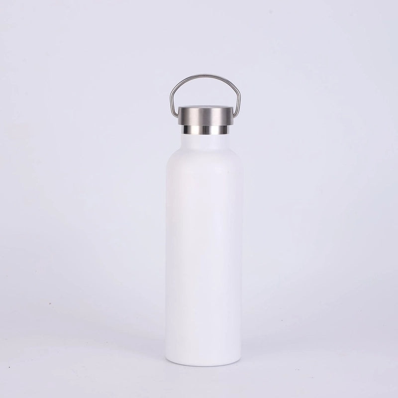 Double-Layer Vacuum Insulated Large Capacity Stainless Steel Thermal Travel Kettle Portable Wide Mouth Sports Water Bottle|Travel Accessories