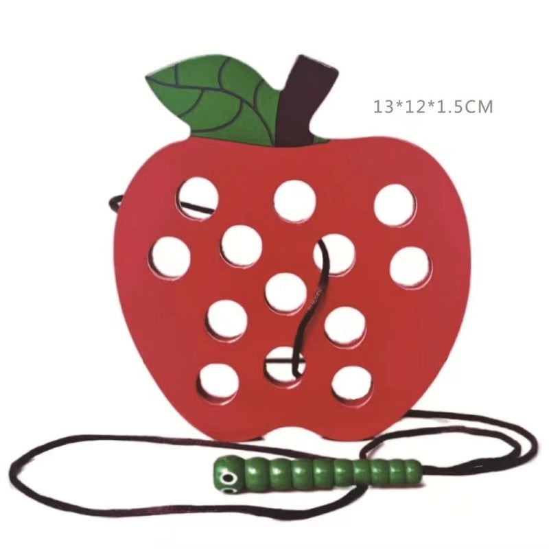 Toddler Fruit Wood Games for Table & Floor Play (Ages 3-6) | Educational Toys