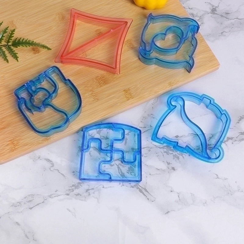 Adorable Cartoon-Themed Plastic Kitchen Baking Molds | Kitchen & Dining Accessories