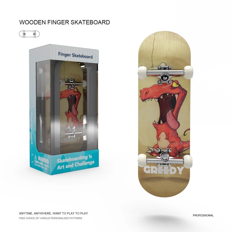 Professional Fingerboard Skateboard with Bearings | Sports & Outdoors
