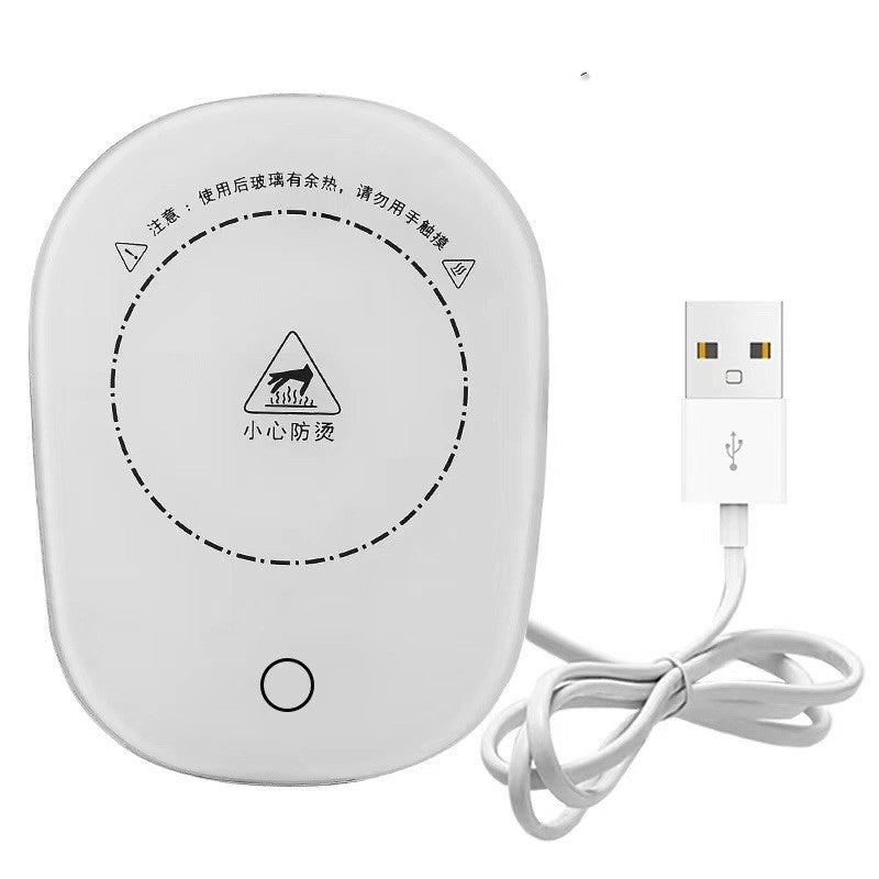 Minimalist Solid Color Plastic Heat-Resistant Cup Coaster | Kitchen & Dining Accessories