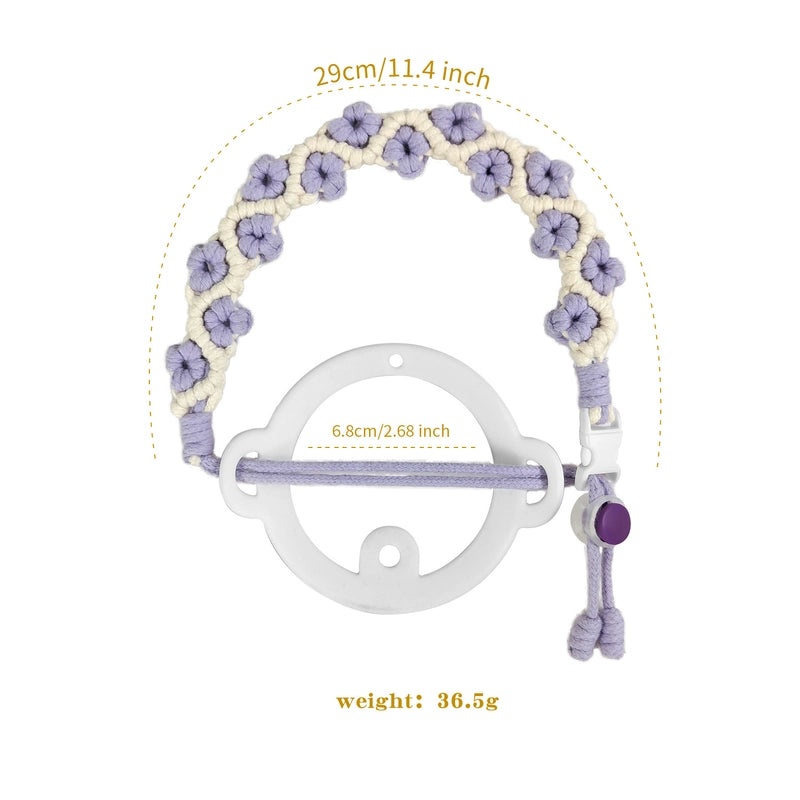 Floral Cotton Rope Water Bottle Holder Lanyard | Drinkware Accessories