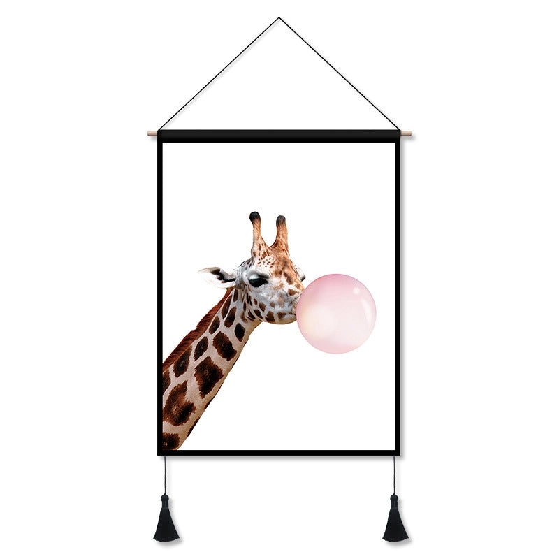 Minimalist Animal Cloth Wall Art | Home Decor