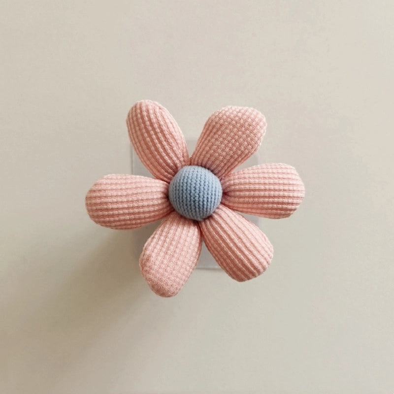 Minimalist Wooden Flower Wall Hook Home Decor|Wall Hooks & Hangers