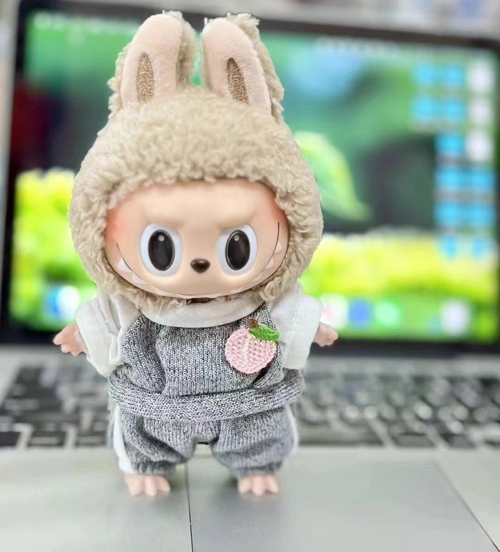 Cute 17cm Vinyl Plush Doll Clothes Set | Doll Clothes Accessories