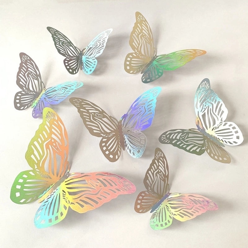 Charming Butterfly Paper Wall Decals for Home Decor|Wall Stickers