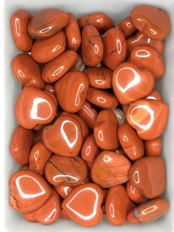 Pink Heart-Shaped Crystal Gemstone 2cm Handmade Decorative Ornament|Home Decor