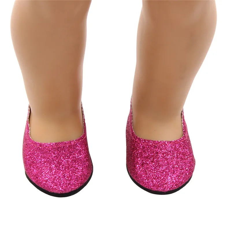Yiwu Factory Direct 7.5cm Summer Doll Shoes for 18 Inch American Girl Dolls | Doll Accessories