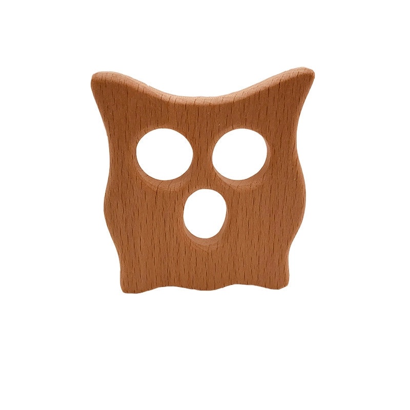 Natural Beech Wood Baby Teether Toys|Baby Teethers & Soothing Toys