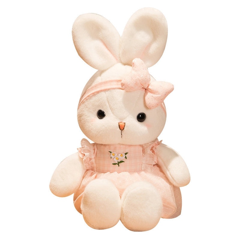 Cute Easter Bunny Plush Toy Stuffed Animal with Soft PP Cotton Filling|Easter Gifts & Plush Toys
