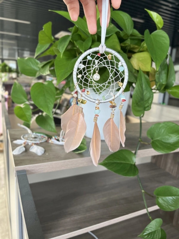 Bohemian Feather Dreamcatcher Pendant for Bag Keychain Car and Home Decor|Home Decor Accessories