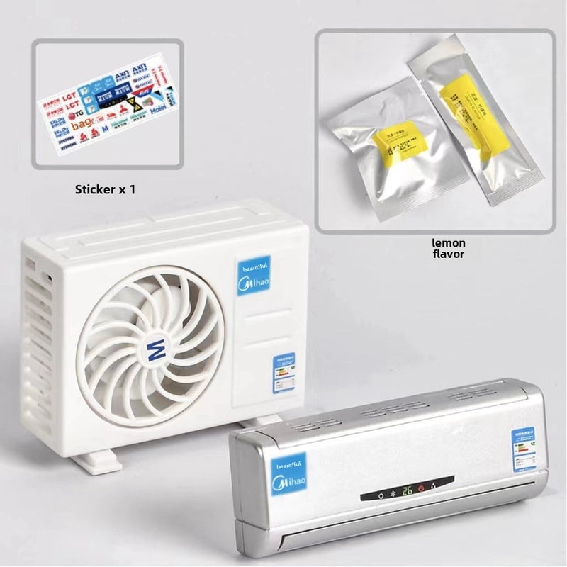 Car Mini Air Conditioner Model Car Vent Air Freshener Aromatherapy Perfume Long-Lasting Car Interior Decoration|Car Accessories
