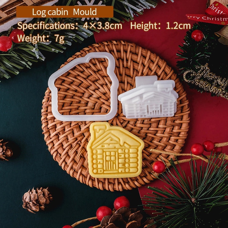 Christmas Themed Santa Claus Christmas Tree PLA Plastic Bakeware Mold | Bakeware & Kitchen Tools