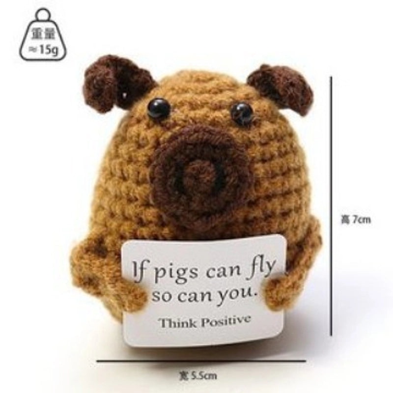 Cute Cartoon Animal and Fruit Yarn Decorations for Home|Home Decor