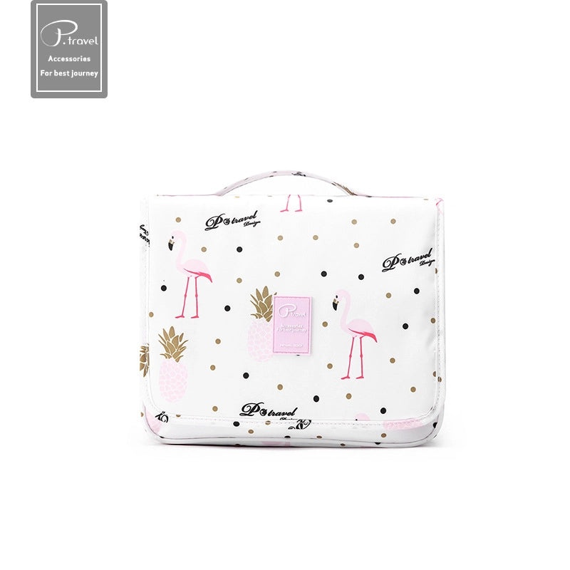 Minimalist Classic Color Block Polyester Makeup Bag | Cosmetic Bags