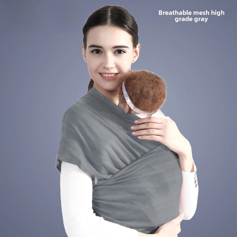 Newborn Multi-Use Baby Carrier Strap Four Seasons Front and Back Sling Summer Infant Hugging Wrap|Baby Carriers & Slings