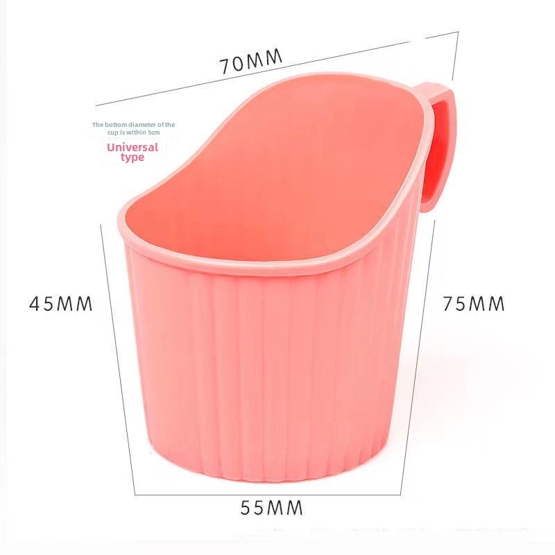 10 Disposable Thickened Plastic Corrugated Cup Holders for Tea Ceremony Heat Insulation and Anti-scalding|Kitchen & Dining Accessories