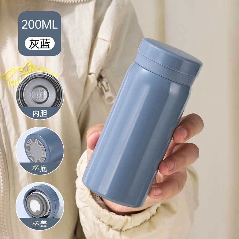 Unisex Smart Temp Display 304 Stainless Steel Sports Water Bottle Modern