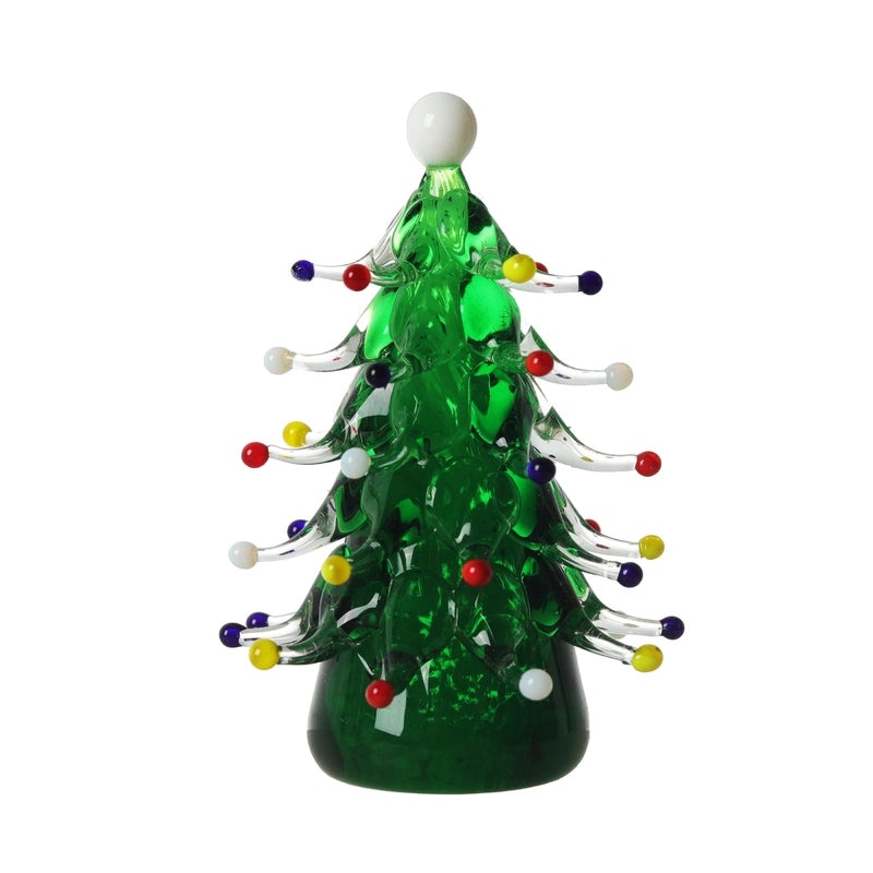 Minimalist Classic Glass Christmas Tree Decoration for Indoor Festival|Home Decor