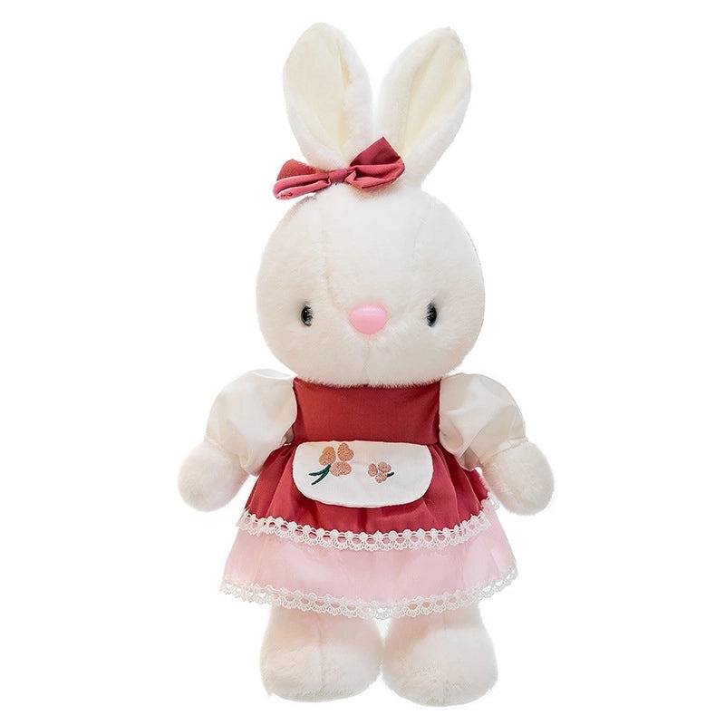 Cute Easter Bunny Plush Toy Stuffed Animal with Soft PP Cotton Filling|Easter Gifts & Plush Toys