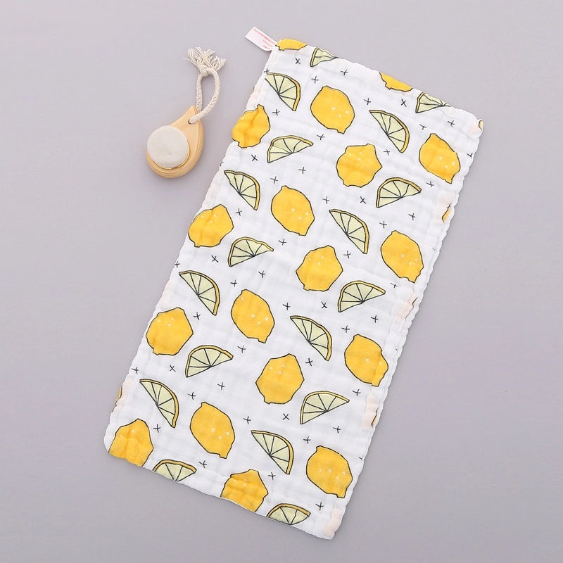 Adorable Cartoon Cotton Baby Burp Cloths Soft Absorbent Accessories for Newborns|Baby Accessories
