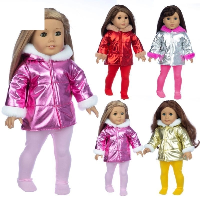 18-inch Doll Winter Outfit Accessories for Sharf Doll Play House Toys | Doll Clothing & Accessories