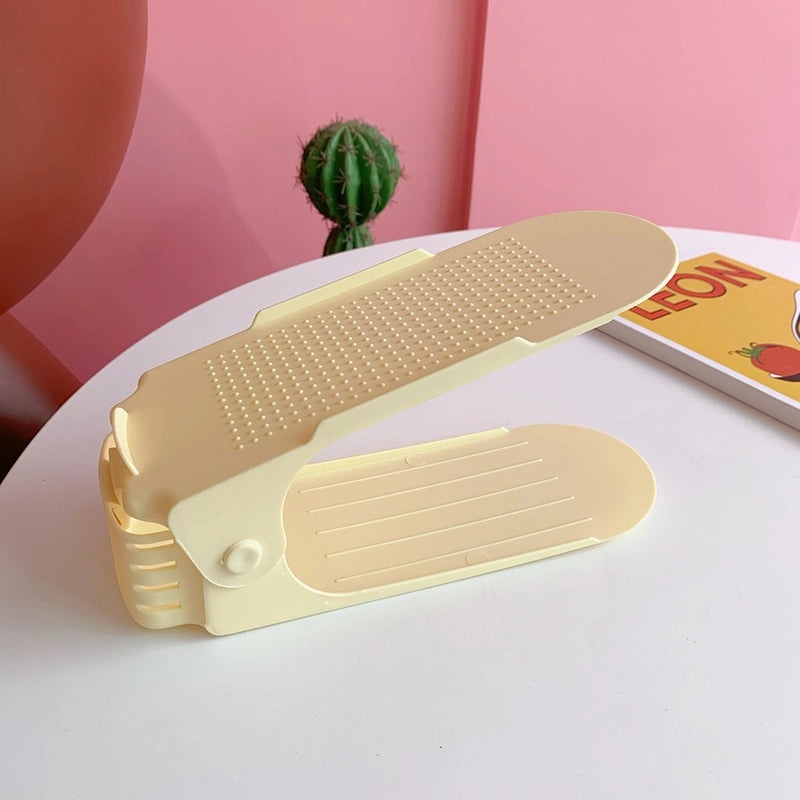 Adorable Bear Design Solid Color Plastic Organizer Rack | Home Storage & Organization