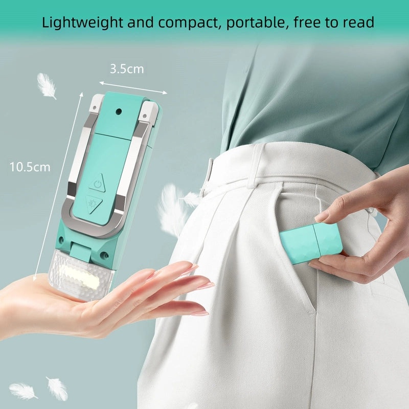 Portable USB Clip-On Reading Light Mini Bedside Tablet Book Lamp|Reading Accessories