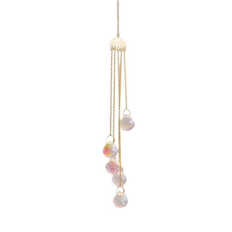 Golden Cloud Wind Chime Pendant | Home Decor Accessories