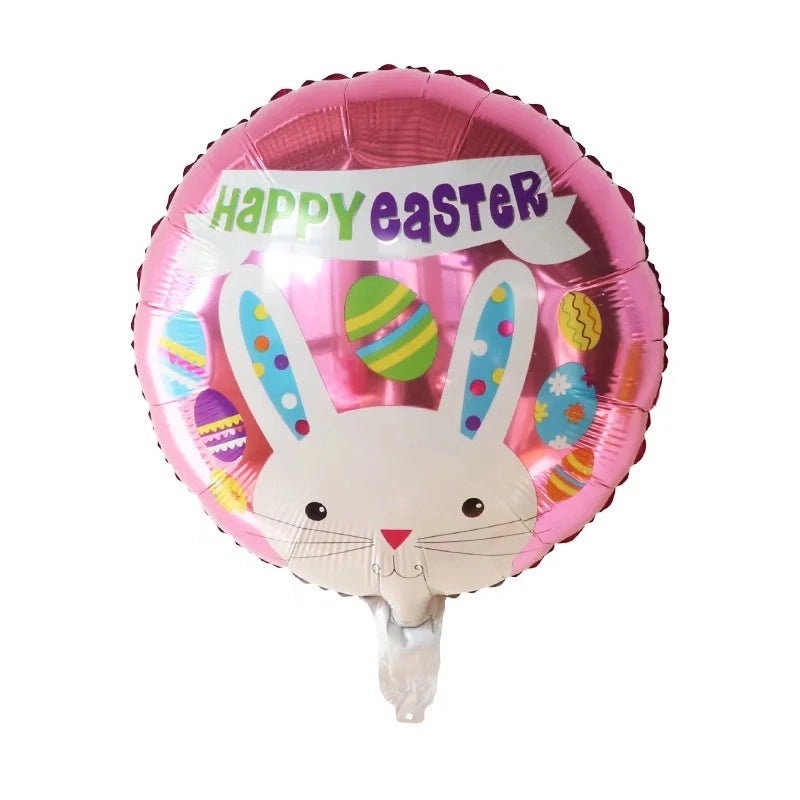 Cartoon Easter Bunny Aluminum Foil Balloons for Forest Theme Birthday Party | Party Supplies Balloons