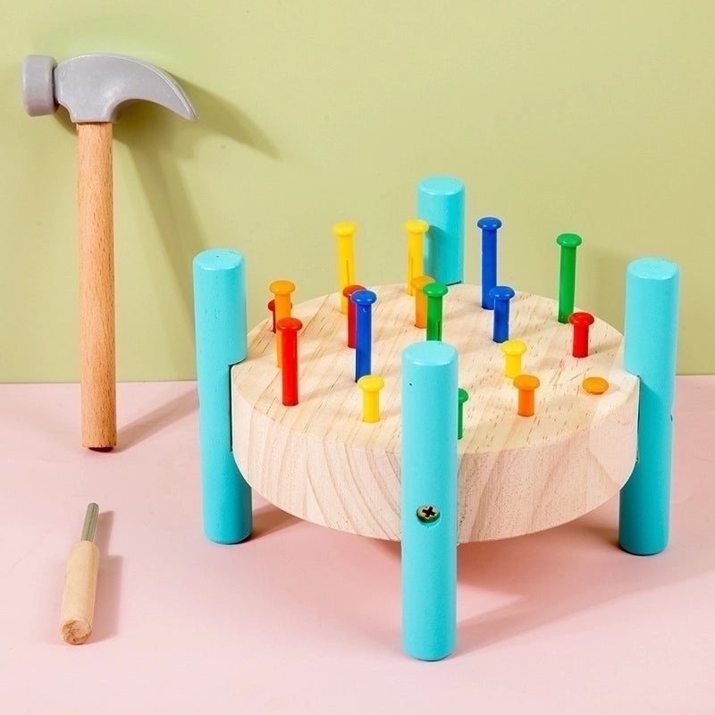 Colorful Wooden Table and Floor Games for Toddlers Ages 3-6 | Toddler Toys & Educational Games